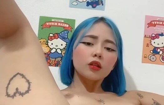 Cudem69 Bé Tóc xanh bướm đẹp Mup móc móc cực nứng