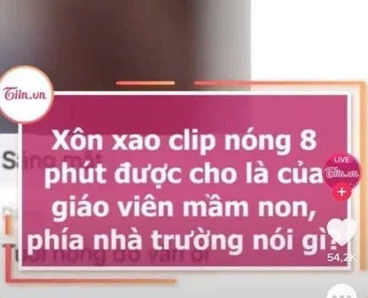Lộ Clip nóng 8 phút giáo viên mầm non ở Quảng Trị mới nhất lúc này