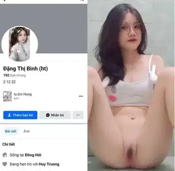 Bé Đặng Thị Bình – Đồng Hới dù đã có bạn trai nhưng vẫn chưa thỏa mãn