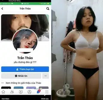 Trần Thảo bé gái mới lớn tập tành show hàng