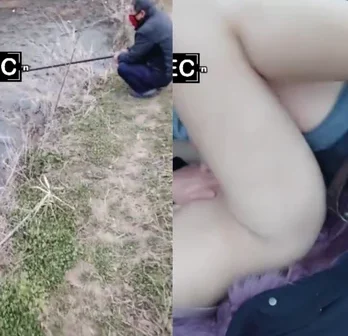 Độc lạ Trung Quốc gạ ông già đang đi câu chịch nhau giữa vườn rau