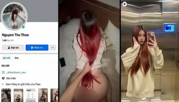 Nguyễn Thu Thảo chubby bị bạn trai đụ cho rên không kịp thở