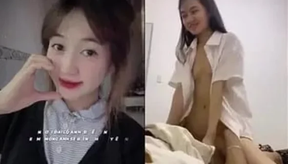 Tú Uyên sinh viên năm 2 Đại Học và cậu bạn trai số hưởng anh cứ nằm im để m phục vụ